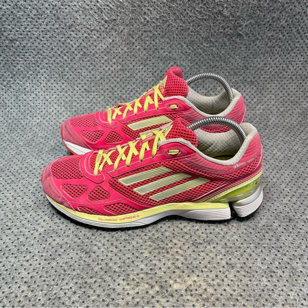 Adidas Adizero Sonic 3 Pink Multicolor Size 8.5 Womens
